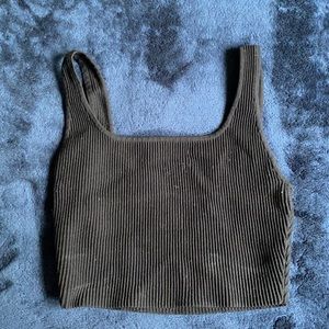 Black Babaton Knit Sculpt Tank